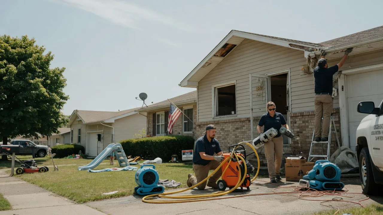 Water Damage Restoration in Burlington, PA near me